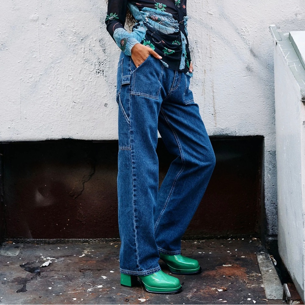 Wray NYC Carpenter Jean River Blue